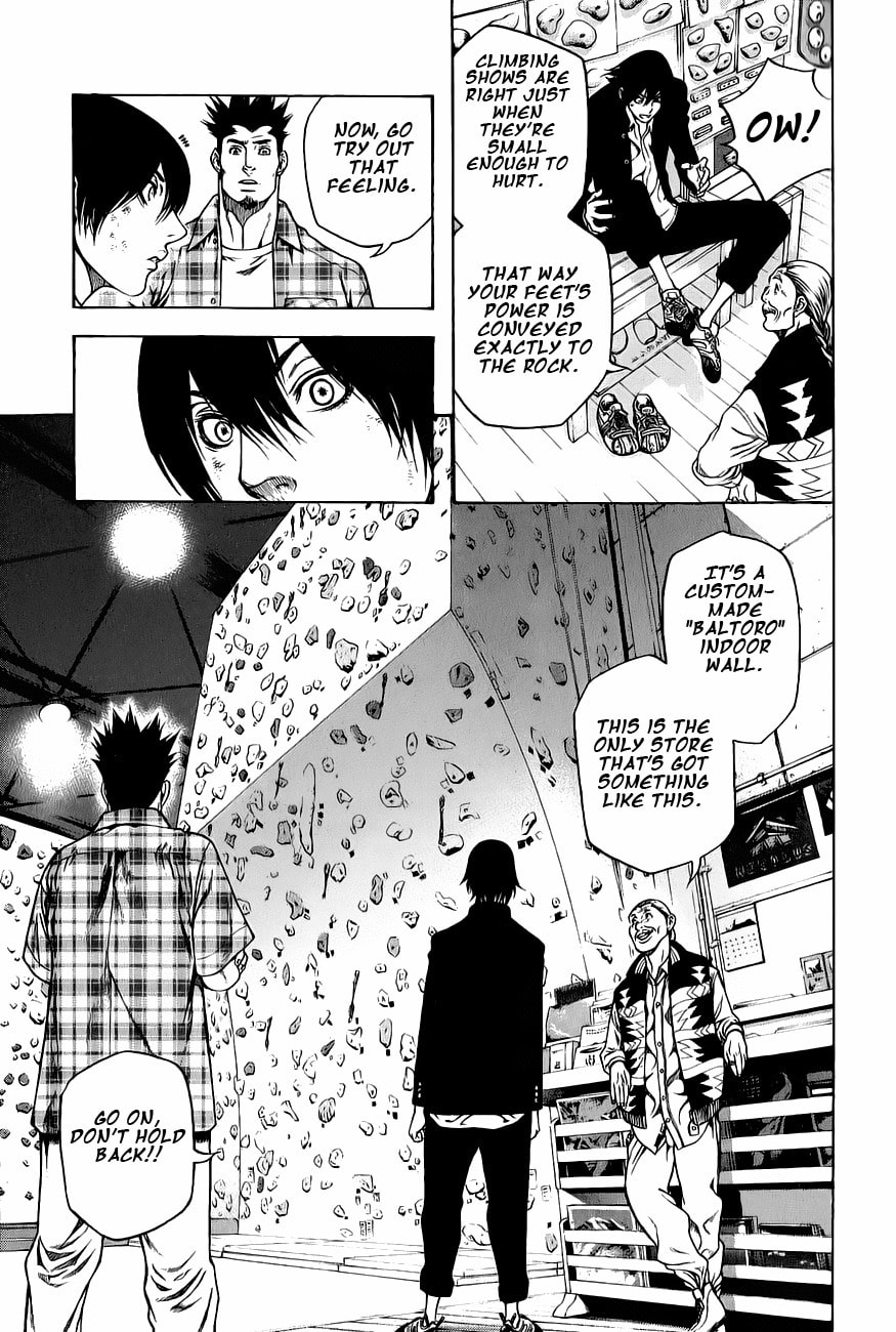 Kokou no Hito Chapter 3 page 13 - Chapter 3: Climbing Shoes