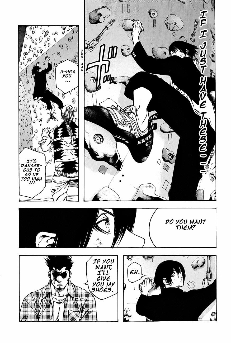 Kokou no Hito Chapter 3 page 17 - Chapter 3: Climbing Shoes