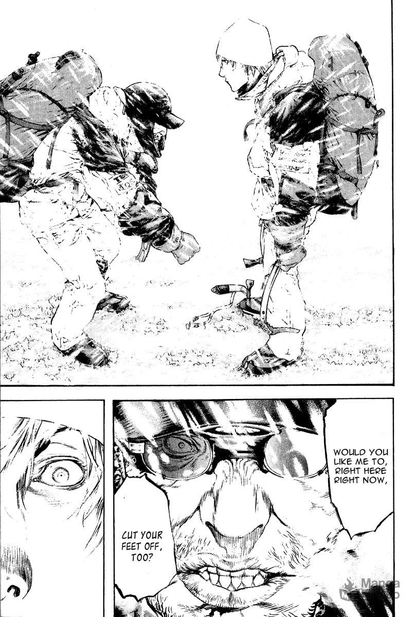 Kokou no Hito Chapter 67 page 12 - Chapter 67: Men in the Flames of Hell