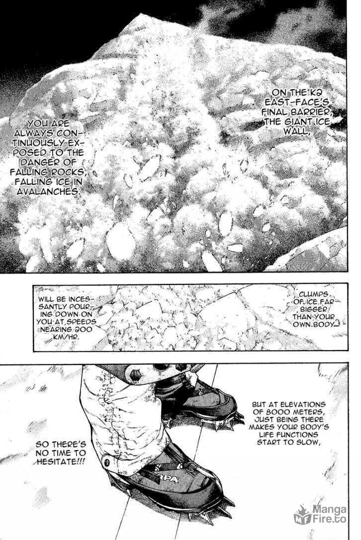 Kokou no Hito Chapter 86 page 9 - Chapter 86: This is the K2 East-Face