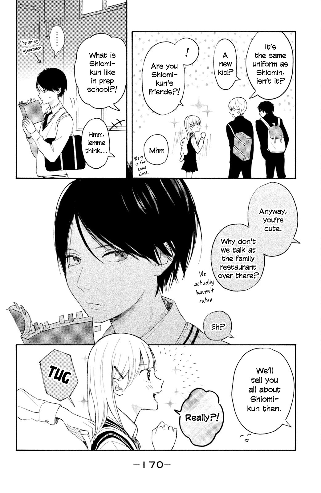 Kokuhaku Biyori Chapter 2.5 page 2 - Chapter 2.5: Extra 2 - Shiomi-kun After School