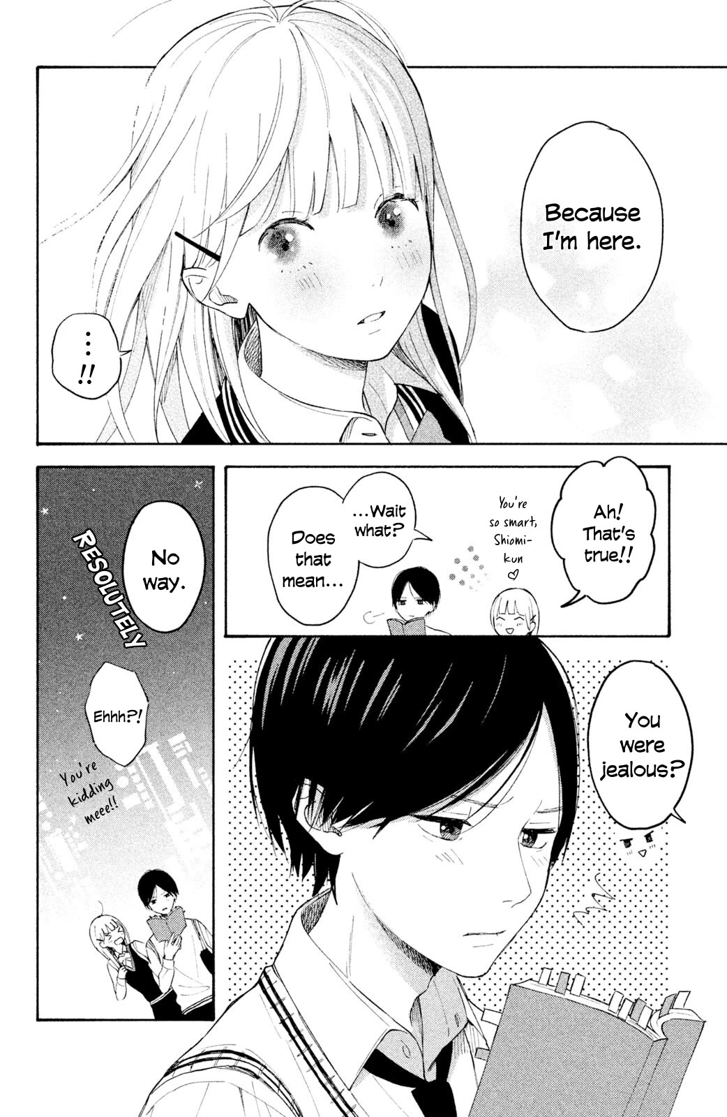 Kokuhaku Biyori Chapter 2.5 page 4 - Chapter 2.5: Extra 2 - Shiomi-kun After School