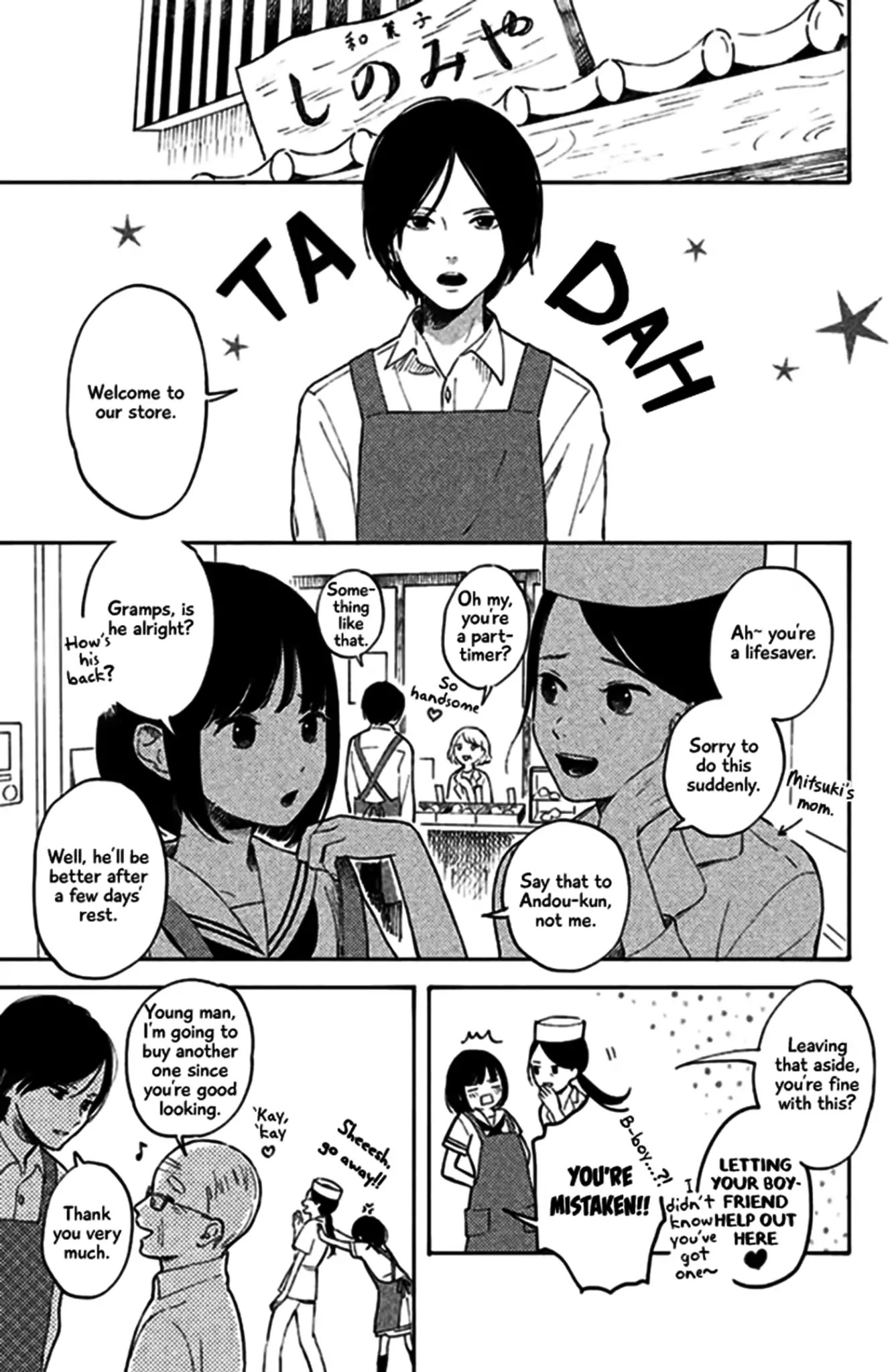 Kokuhaku Biyori Chapter 3 page 23 - Chapter 3: Amatou-kun to Koi no Aji