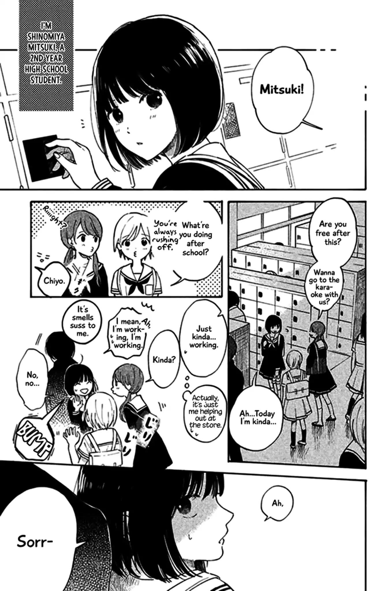 Kokuhaku Biyori Chapter 3 page 3 - Chapter 3: Amatou-kun to Koi no Aji