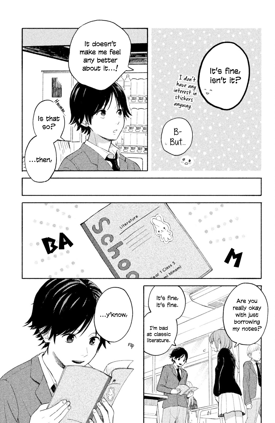 Kokuhaku Biyori Chapter 4 page 15 - Chapter 4: I Want to Collect Stickers with You [END]