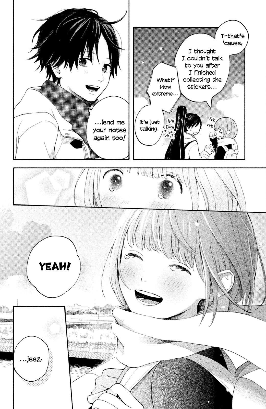 Kokuhaku Biyori Chapter 4 page 34 - Chapter 4: I Want to Collect Stickers with You [END]