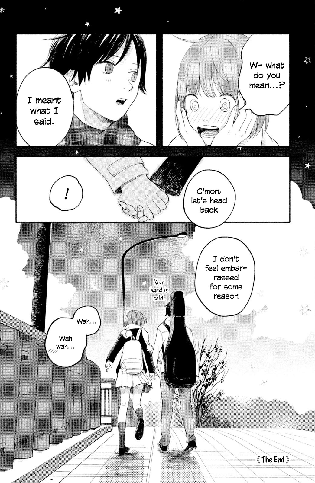Kokuhaku Biyori Chapter 4 page 36 - Chapter 4: I Want to Collect Stickers with You [END]