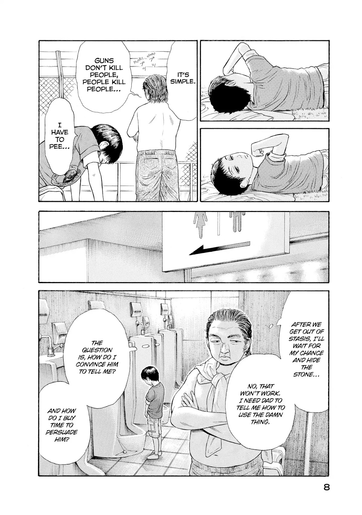 Kokukoku Chapter 38 page 8 - Chapter 38: 38th Moment