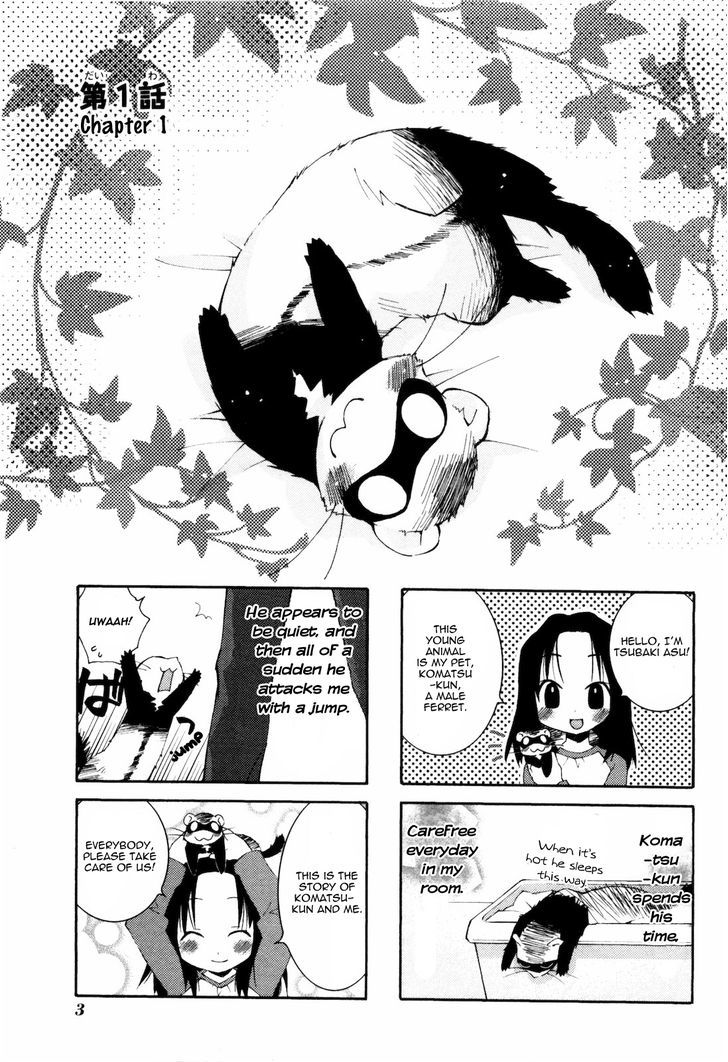 Komatsu-kun Hiyori Chapter 1 page 5 - Chapter 1