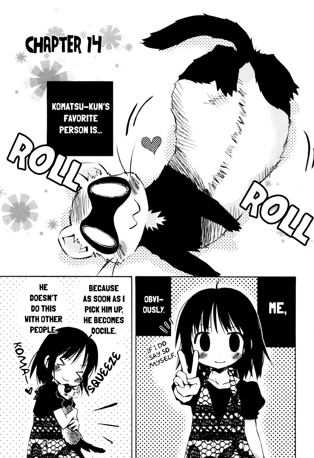 Komatsu-kun Hiyori Chapter 14 page 1 - Chapter 14
