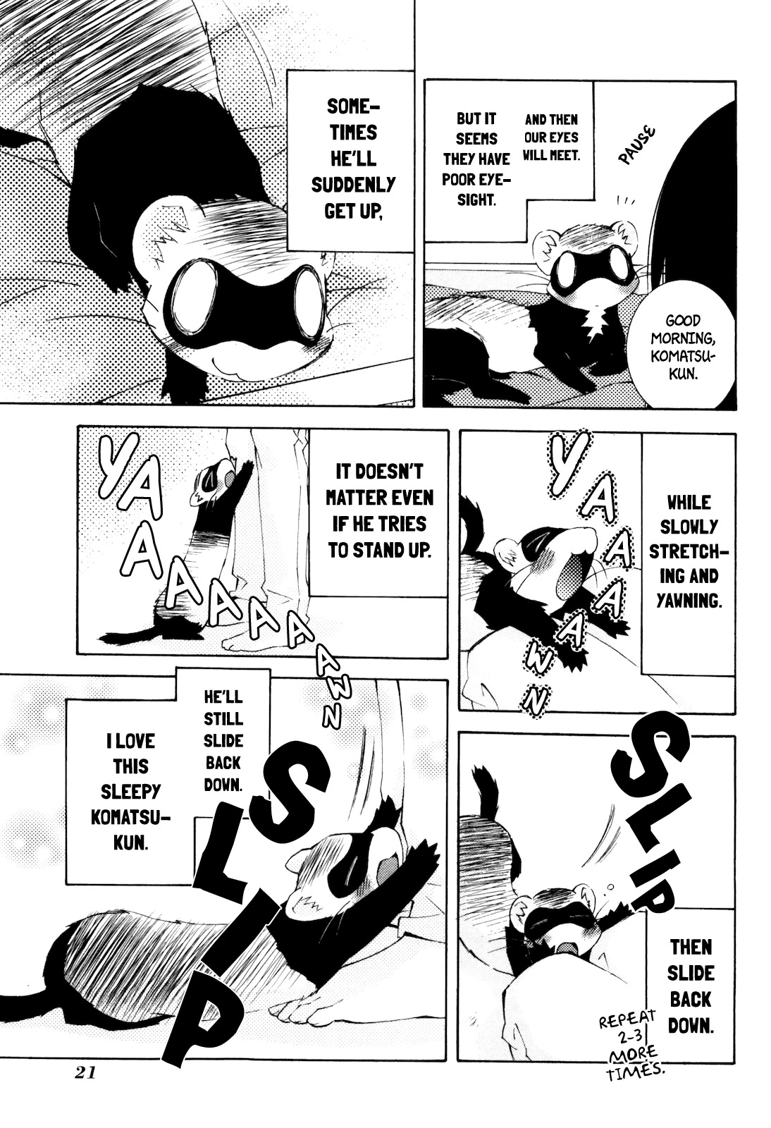 Komatsu-kun Hiyori Chapter 3 page 6 - Chapter 3