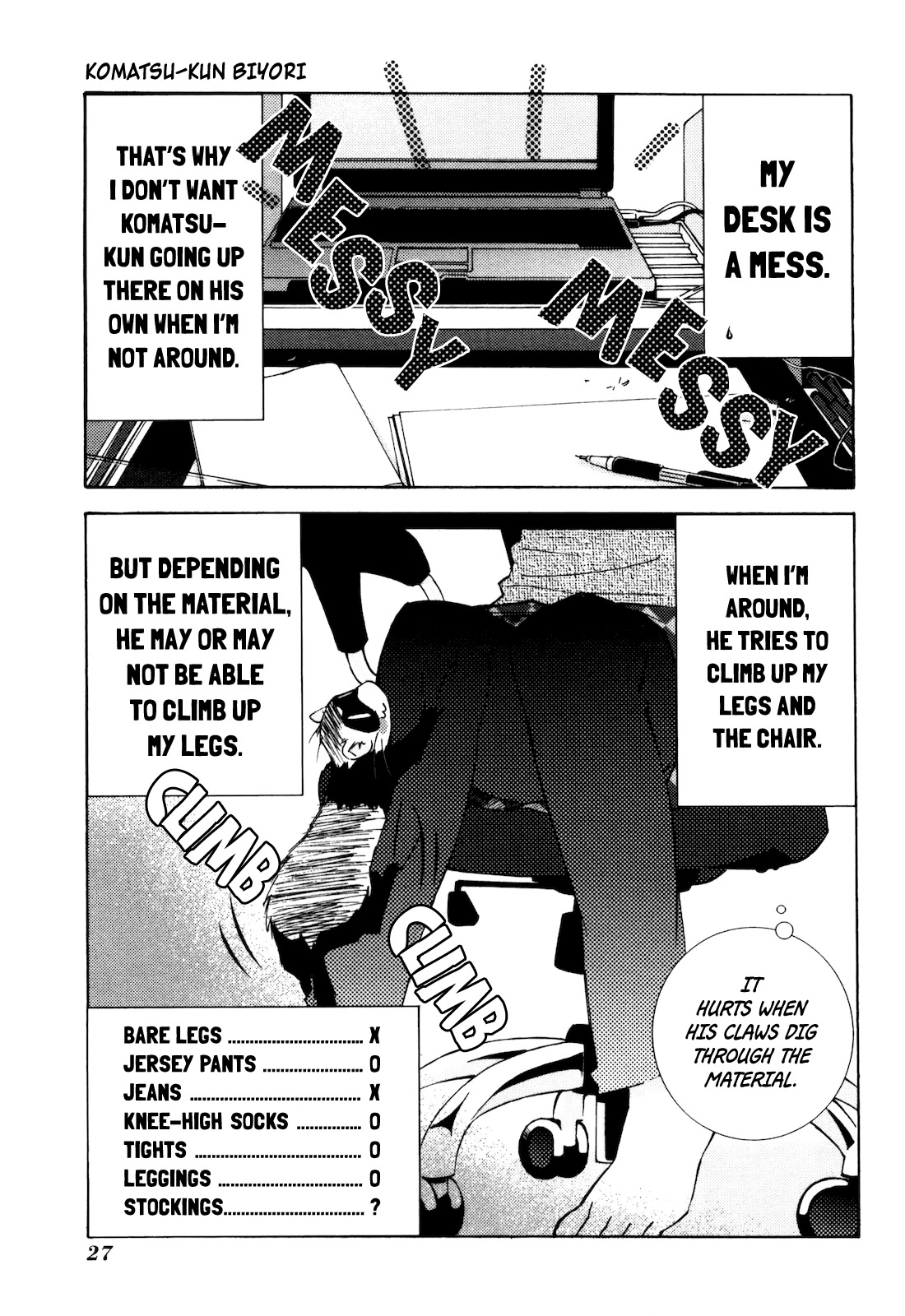 Komatsu-kun Hiyori Chapter 4 page 3 - Chapter 4
