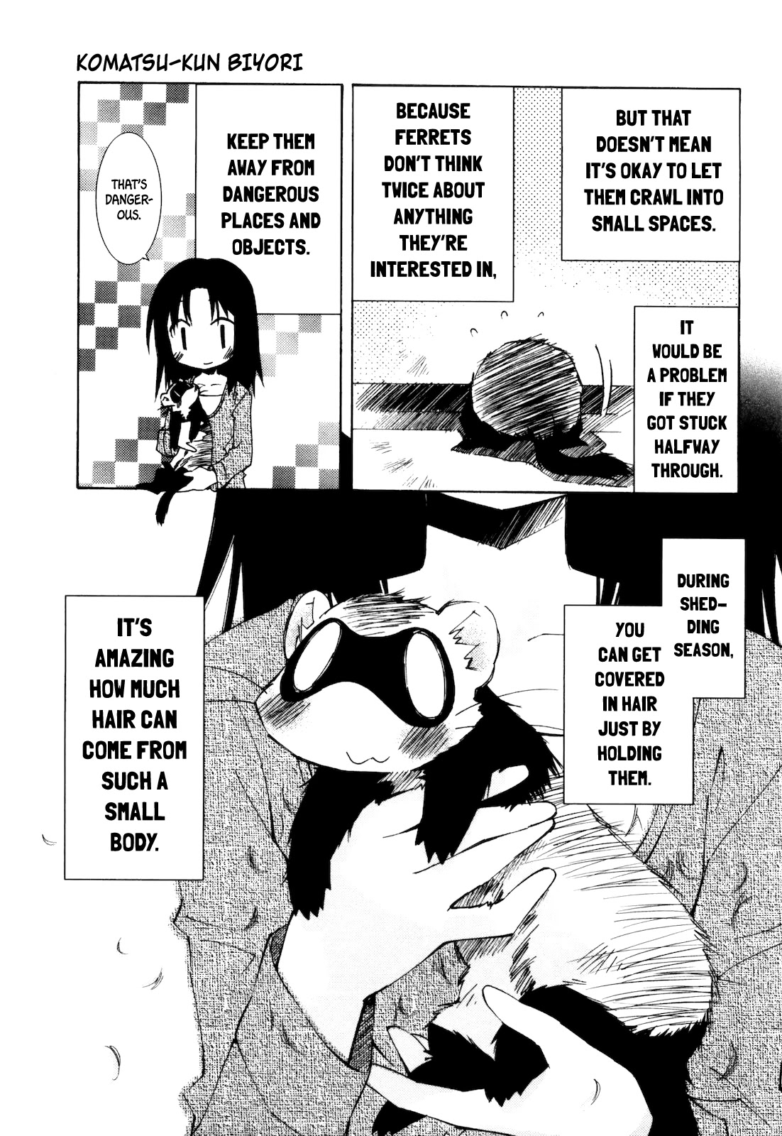 Komatsu-kun Hiyori Chapter 4 page 7 - Chapter 4