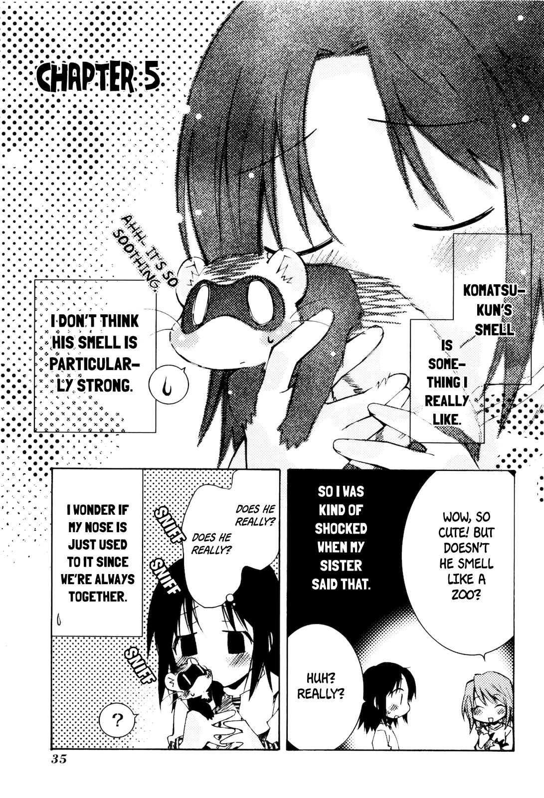 Komatsu-kun Hiyori Chapter 5 page 1 - Chapter 5