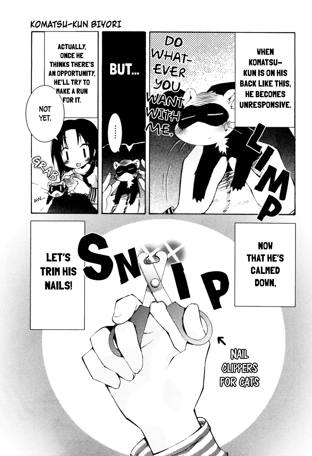 Komatsu-kun Hiyori Chapter 5 page 3 - Chapter 5