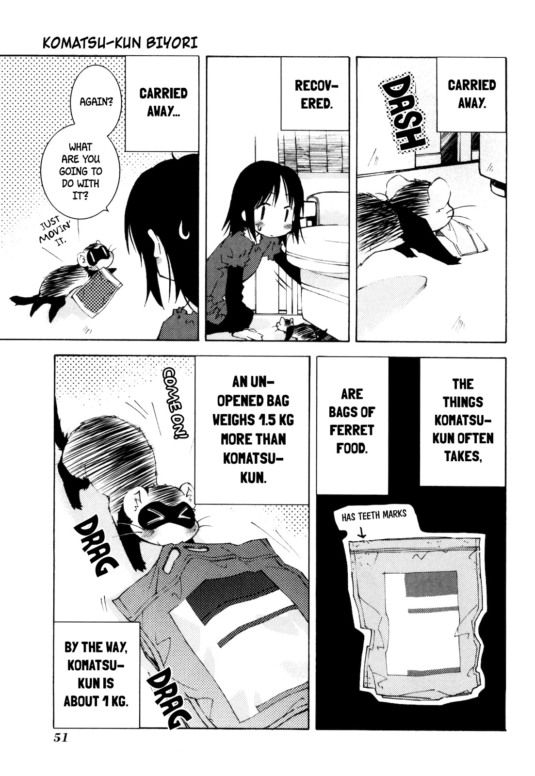 Komatsu-kun Hiyori Chapter 7 page 3 - Chapter 7