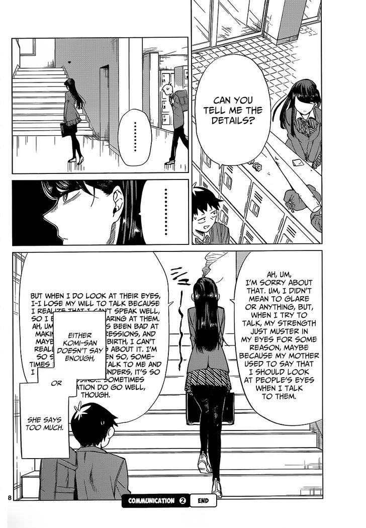 Komi-san wa Komyushou Desu Chapter 0 page 10 - Chapter 0 : One shot