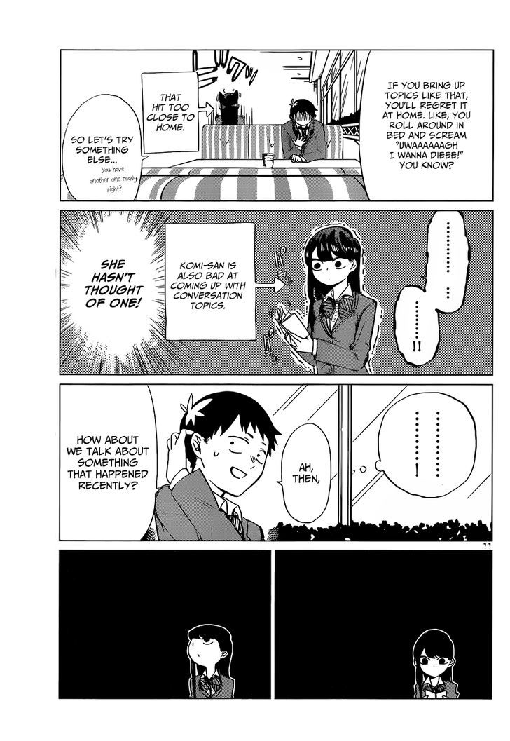 Komi-san wa Komyushou Desu Chapter 0 page 13 - Chapter 0 : One shot
