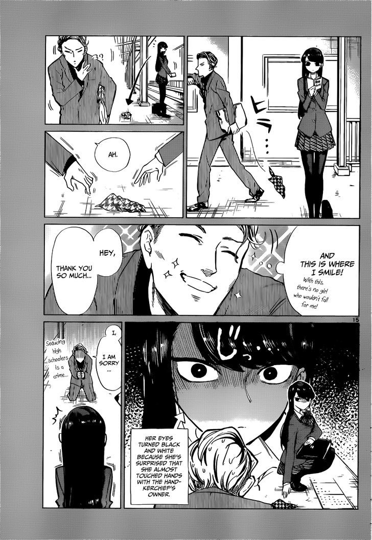 Komi-san wa Komyushou Desu Chapter 0 page 17 - Chapter 0 : One shot