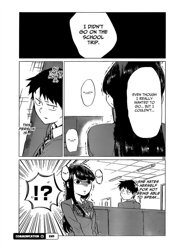 Komi-san wa Komyushou Desu Chapter 0 page 35 - Chapter 0 : One shot