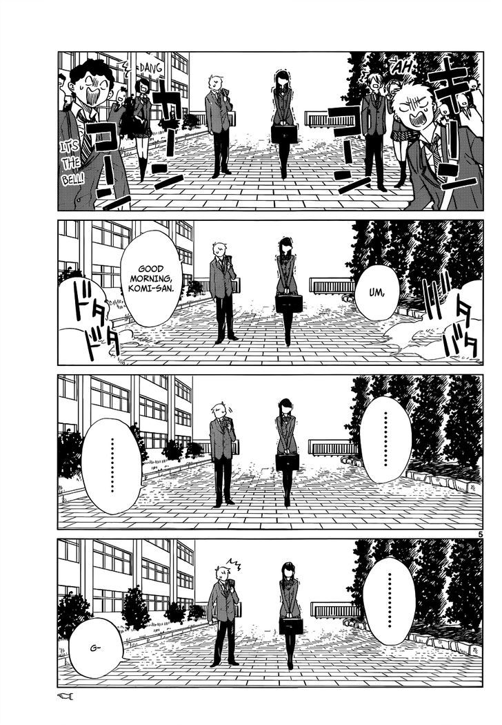 Komi-san wa Komyushou Desu Chapter 0 page 7 - Chapter 0 : One shot