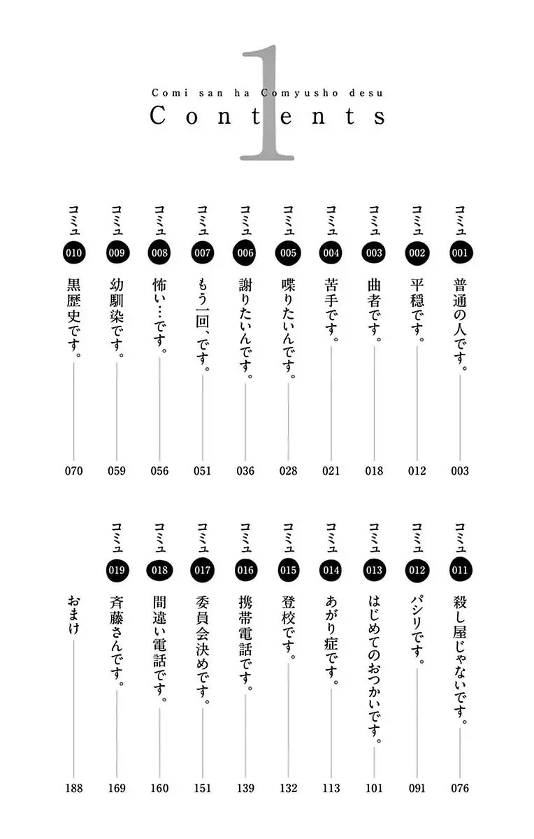 Komi-san wa Komyushou Desu Chapter 1 page 4 - Chapter 1 : A Normal Person