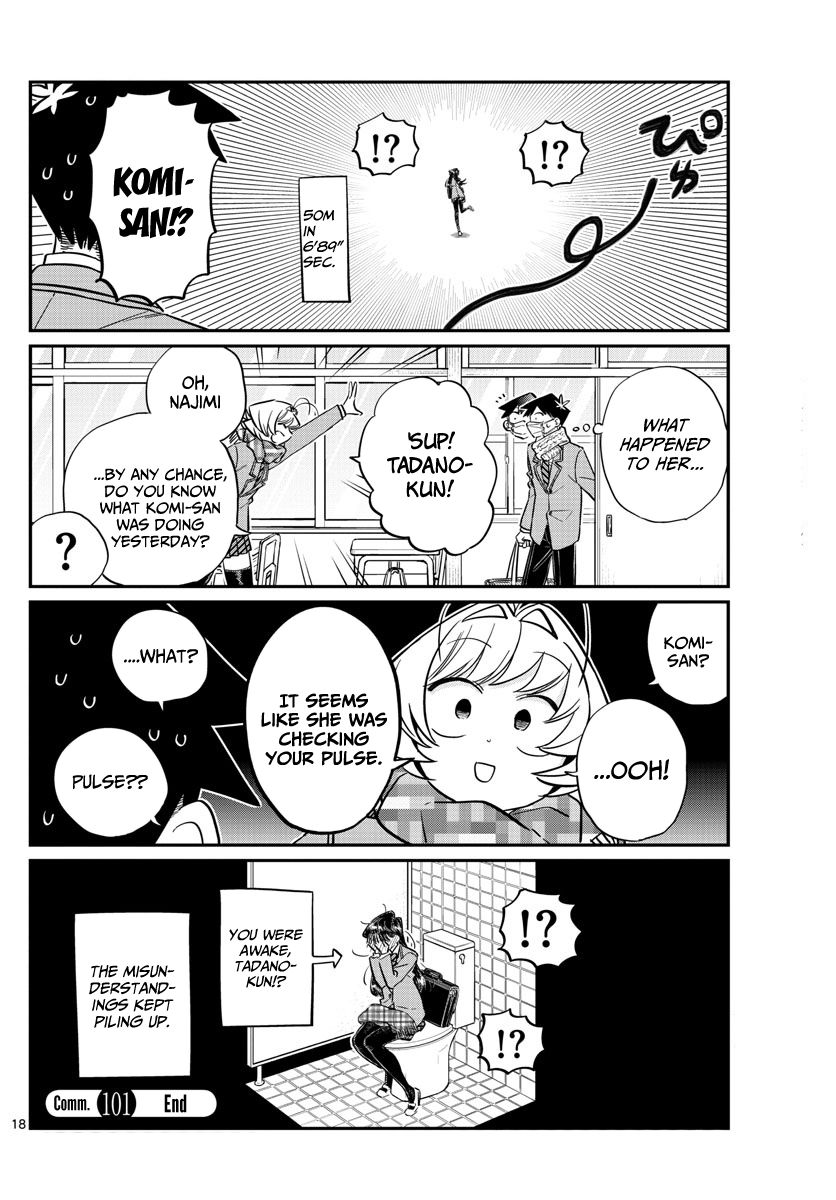Komi-san wa Komyushou Desu Chapter 101 page 9 - Chapter 101 : Hallucination?