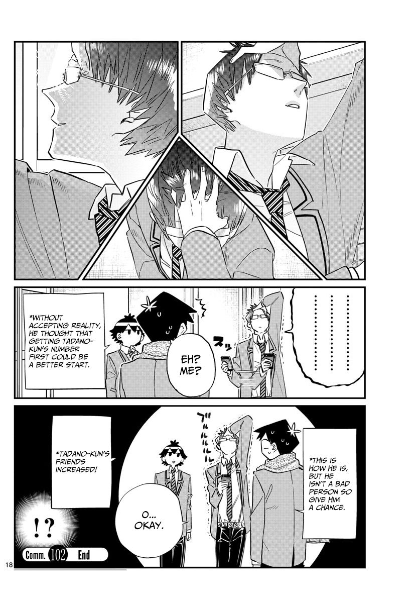 Komi-san wa Komyushou Desu Chapter 102 page 18 - Chapter 102 : A narcissist