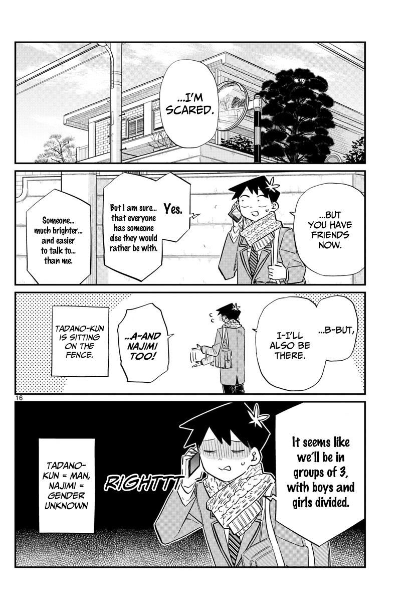 Komi-san wa Komyushou Desu Chapter 103 page 16 - Chapter 103