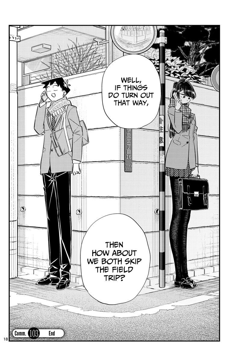 Komi-san wa Komyushou Desu Chapter 103 page 18 - Chapter 103