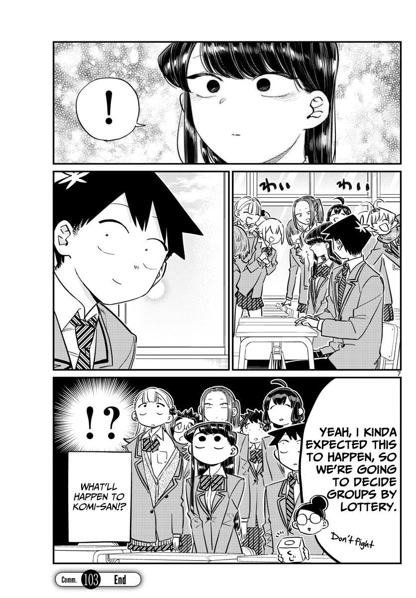 Komi-san wa Komyushou Desu Chapter 103 page 25 - Chapter 103