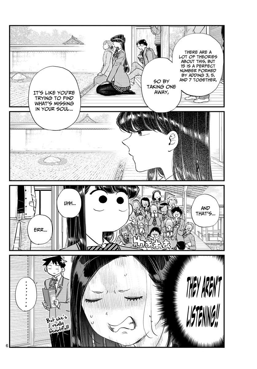Komi-san wa Komyushou Desu Chapter 105 page 6 - Chapter 105 : Guide-san