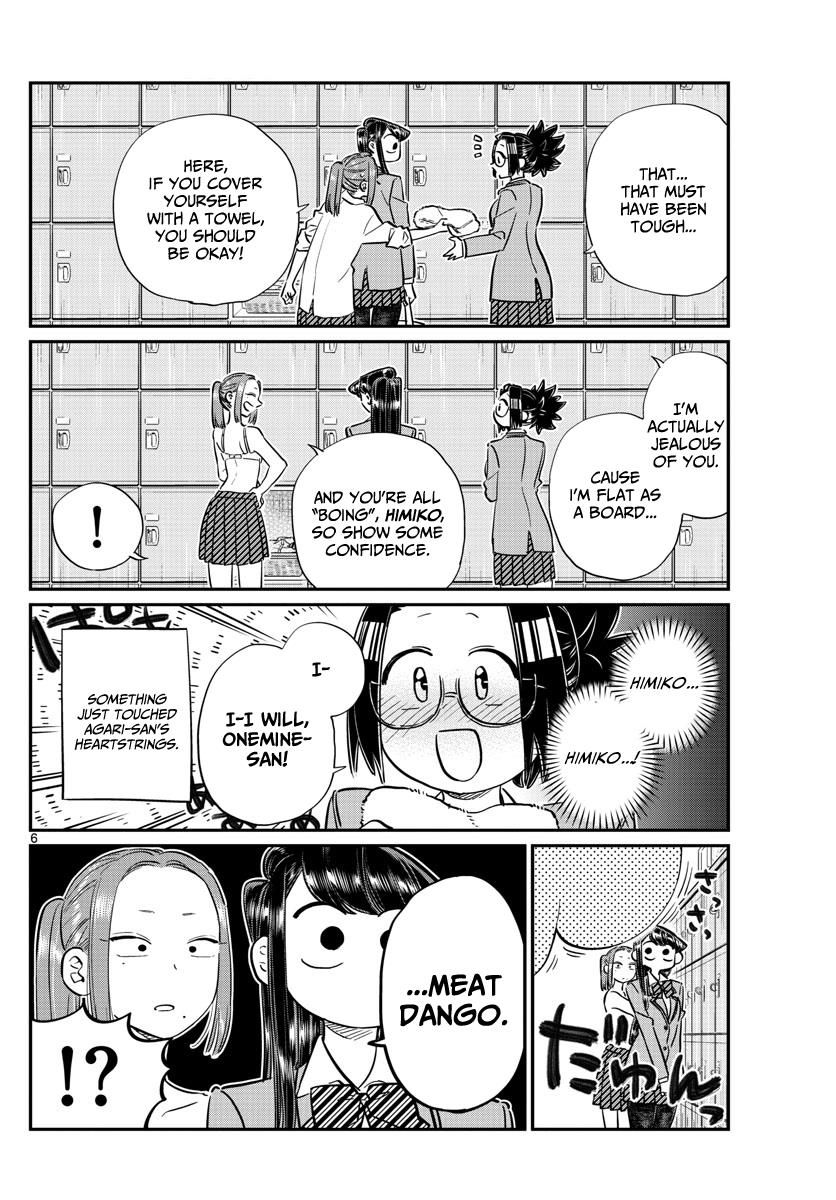Komi-san wa Komyushou Desu Chapter 106 page 6 - Chapter 106 : The bath