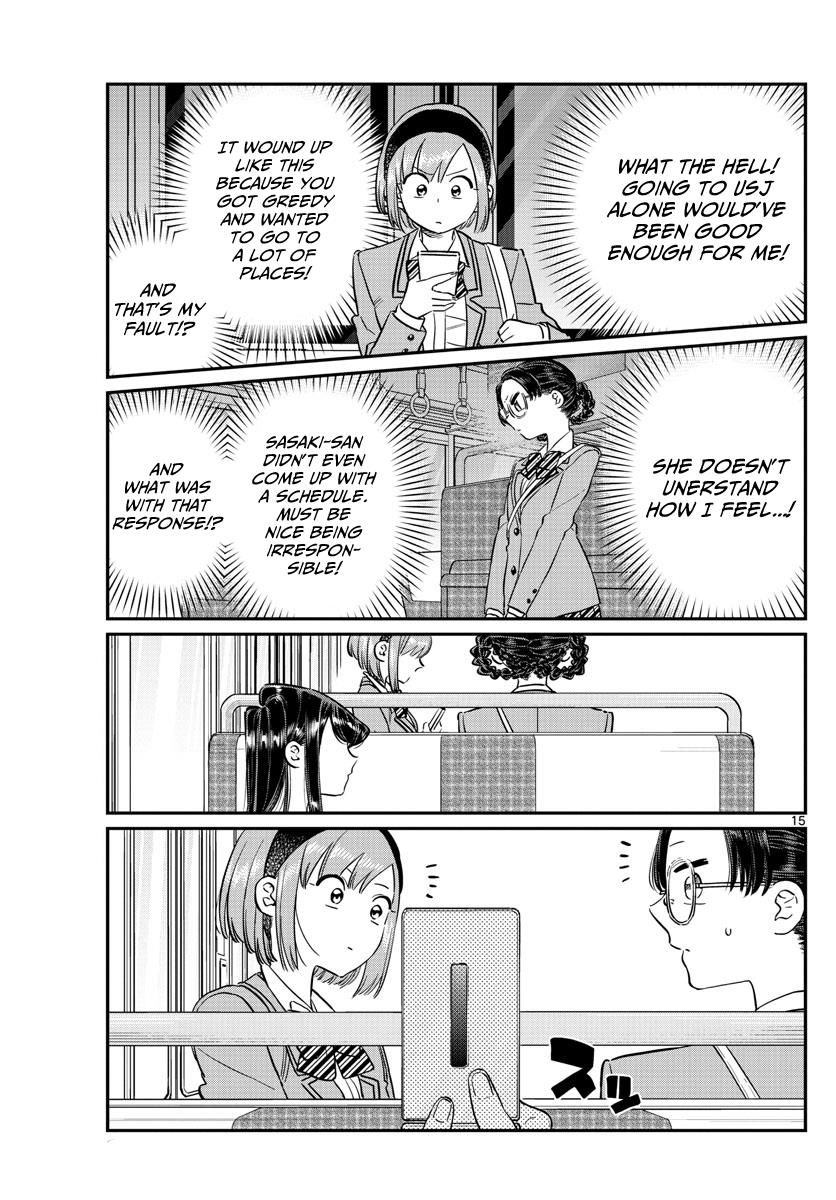 Komi-san wa Komyushou Desu Chapter 108 page 15 - Chapter 108 : Free Time