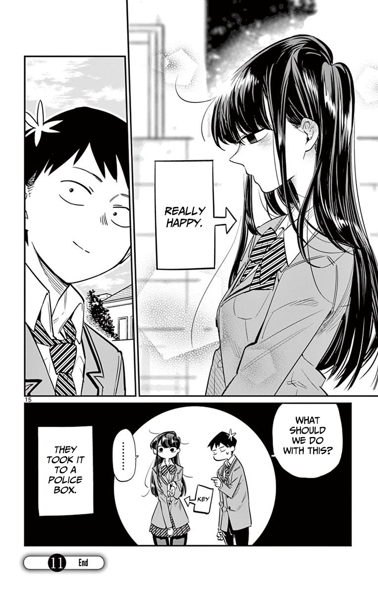 Komi-san wa Komyushou Desu Chapter 11 page 16 - Chapter 11 : I'm not an Assassin!