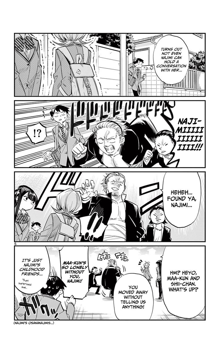 Komi-san wa Komyushou Desu Chapter 11 page 6 - Chapter 11 : I'm not an Assassin!