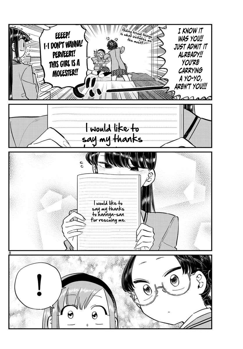 Komi-san wa Komyushou Desu Chapter 111 page 8 - Chapter 111 : Yo-yo Hannya