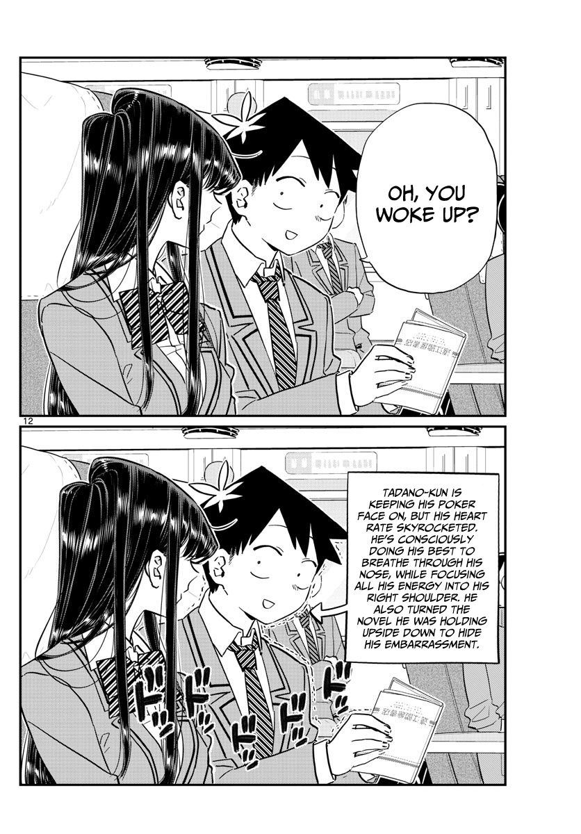 Komi-san wa Komyushou Desu Chapter 113 page 12 - Chapter 113 : The train ride home