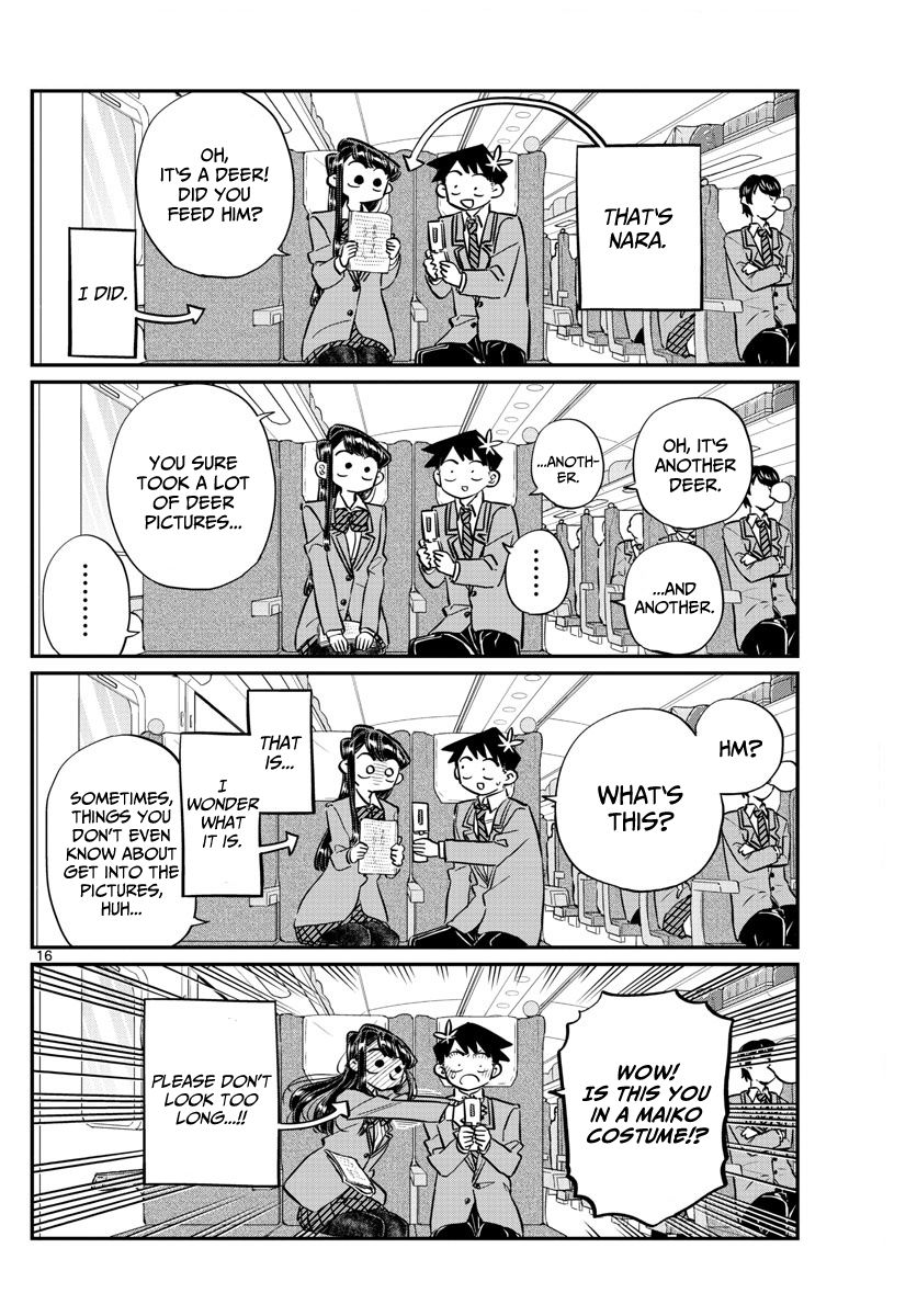 Komi-san wa Komyushou Desu Chapter 113 page 16 - Chapter 113 : The train ride home