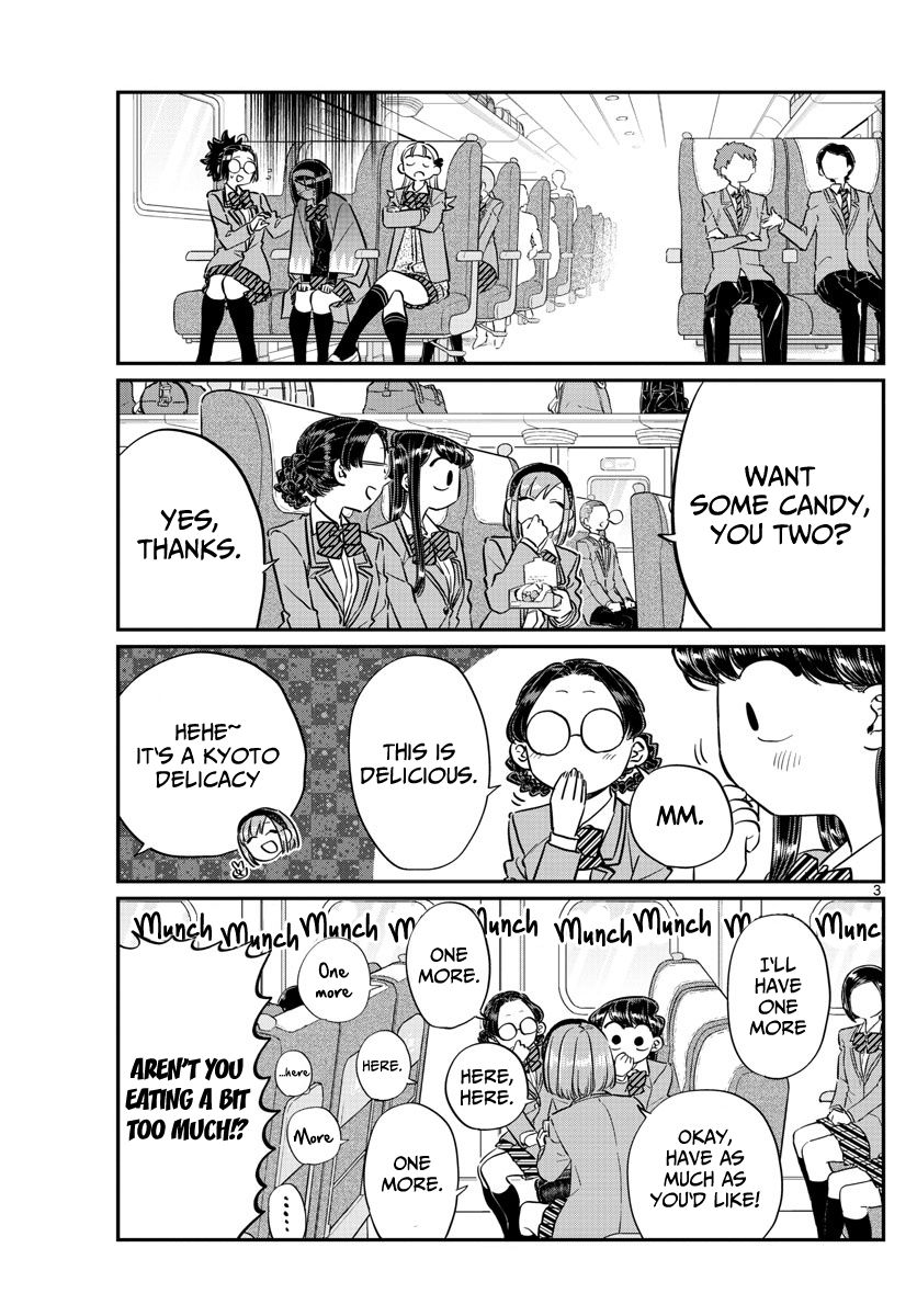 Komi-san wa Komyushou Desu Chapter 113 page 3 - Chapter 113 : The train ride home