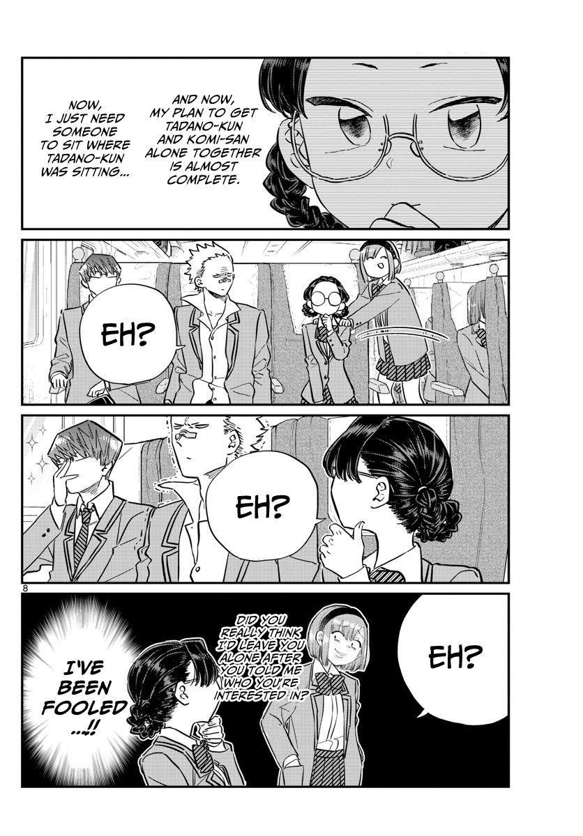 Komi-san wa Komyushou Desu Chapter 113 page 8 - Chapter 113 : The train ride home