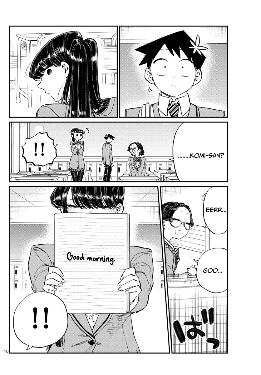 Komi-san wa Komyushou Desu Chapter 114 page 10 - Chapter 114 : Everyone's Commnunication