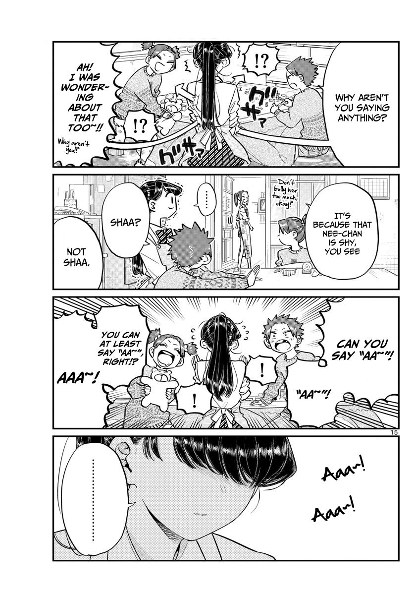 Komi-san wa Komyushou Desu Chapter 116 page 15 - Chapter 116 : Preparing for valentines