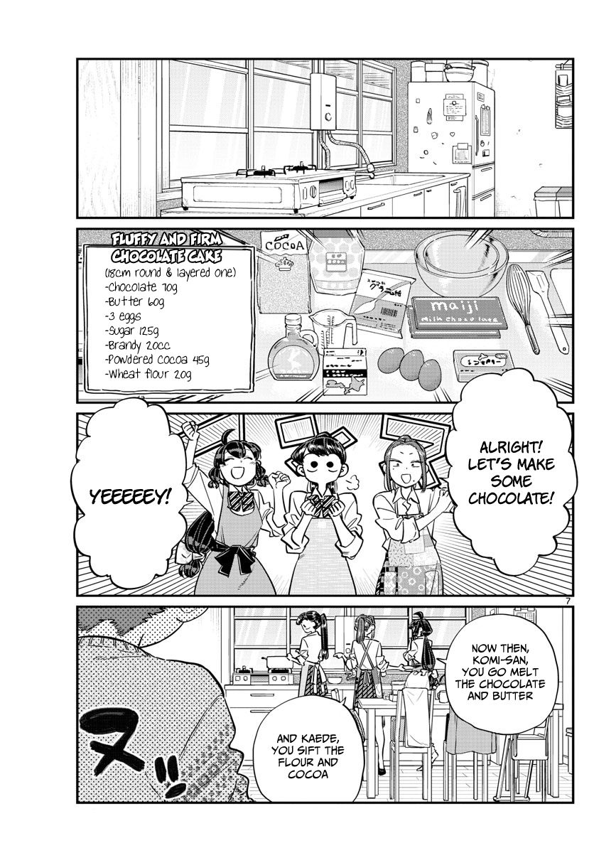 Komi-san wa Komyushou Desu Chapter 116 page 7 - Chapter 116 : Preparing for valentines