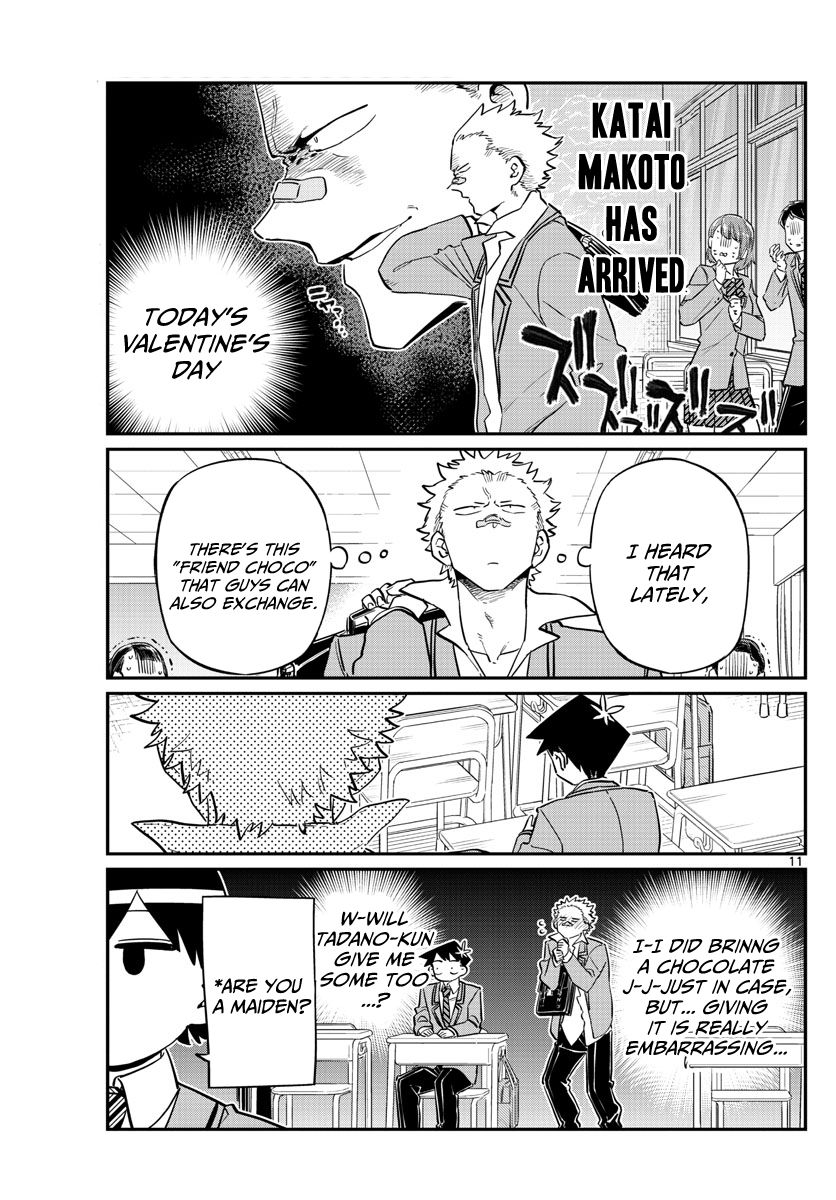 Komi-san wa Komyushou Desu Chapter 117 page 11 - Chapter 117 : Valentine's day