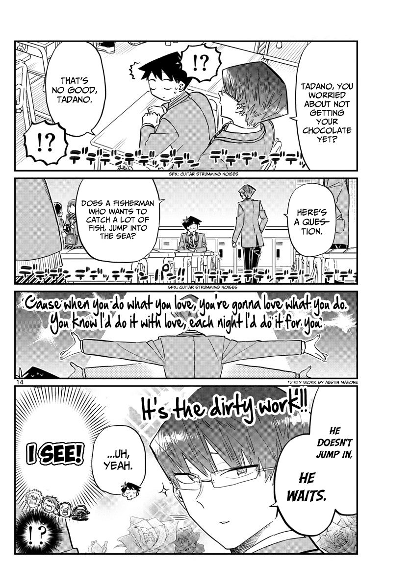 Komi-san wa Komyushou Desu Chapter 117 page 14 - Chapter 117 : Valentine's day