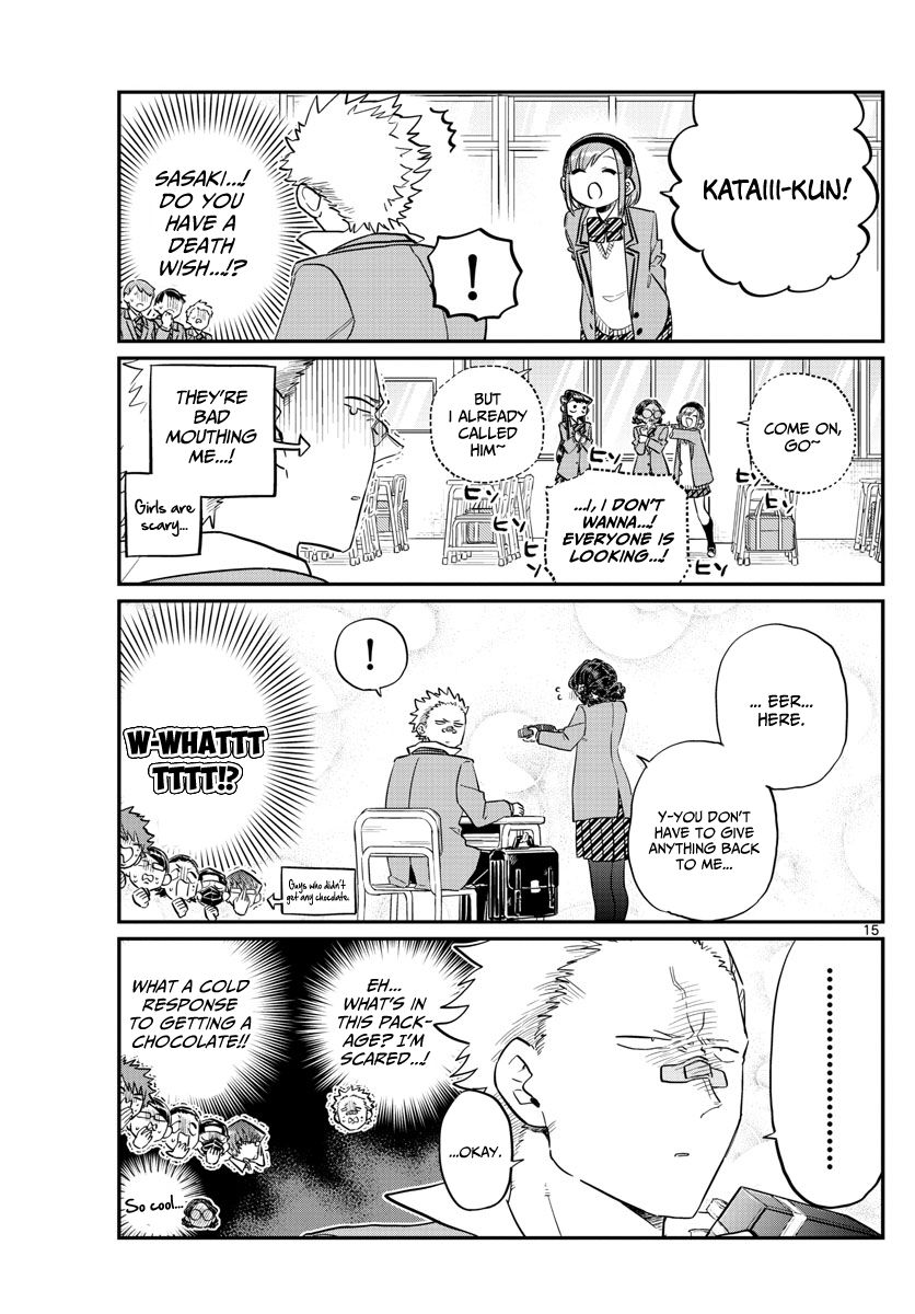 Komi-san wa Komyushou Desu Chapter 117 page 15 - Chapter 117 : Valentine's day