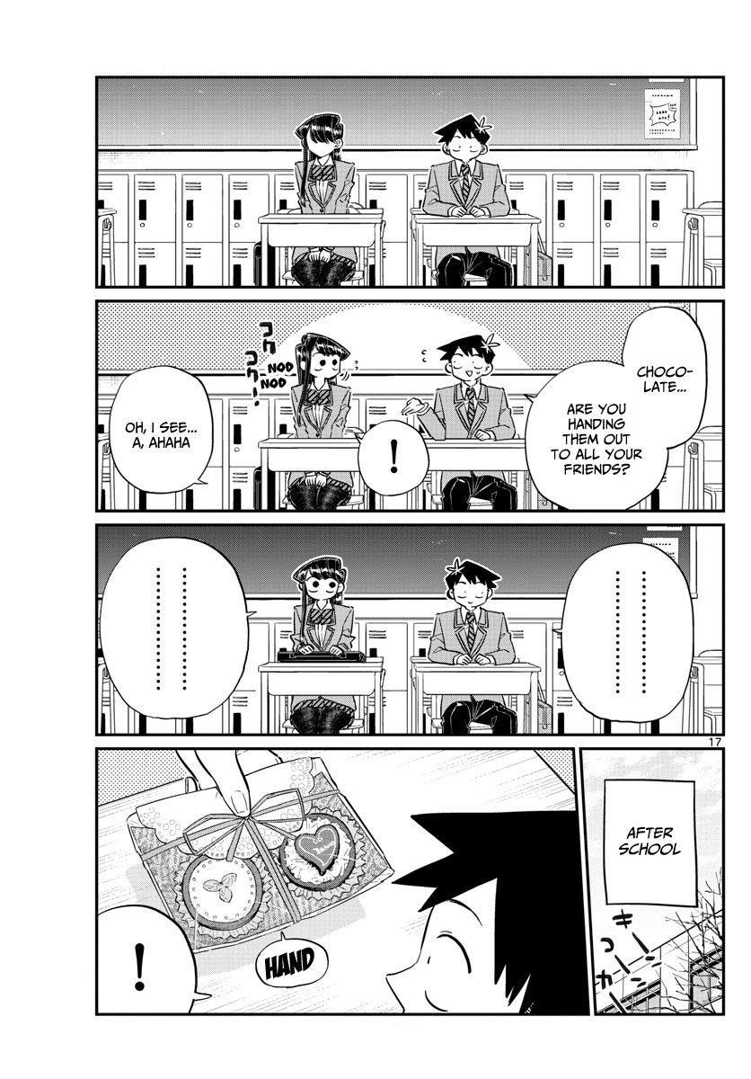Komi-san wa Komyushou Desu Chapter 117 page 17 - Chapter 117 : Valentine's day