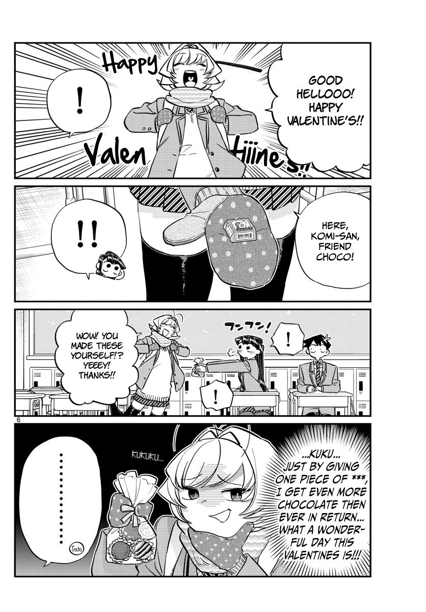 Komi-san wa Komyushou Desu Chapter 117 page 6 - Chapter 117 : Valentine's day