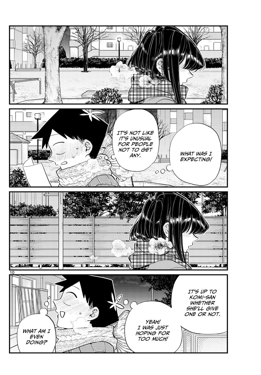 Komi-san wa Komyushou Desu Chapter 118 page 10 - Chapter 118 : Valentine's day 2